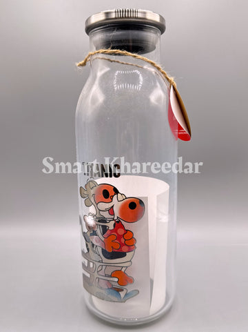 Ziba 1.5L Glass Milk Bottle