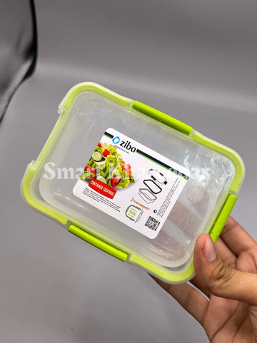 Ziba 4 Lock Lunch Box 400ml with Airtight Lid - Extra High Quality Bowl