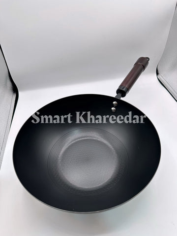 Shallow Cast-Iron Karahi - Deep Wok