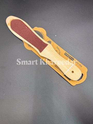 Wooden Foot Scrubber | Pedicure Callus Remover