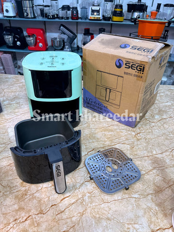 Imported Lot SEGI 6L Digital Air Fryer with LED Display Bowl