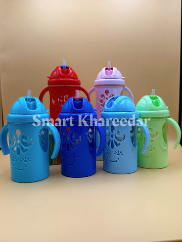 Plastic Sipper for Kids | Toddler Sucking Glass – Leakproof and Easy-to-Use