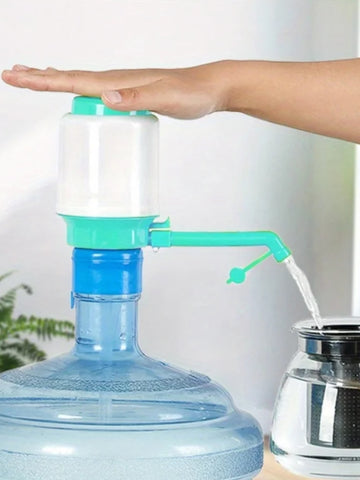 Hand Press Manual Water Pump for 19L Can Bottle - with Stopper & Accessories