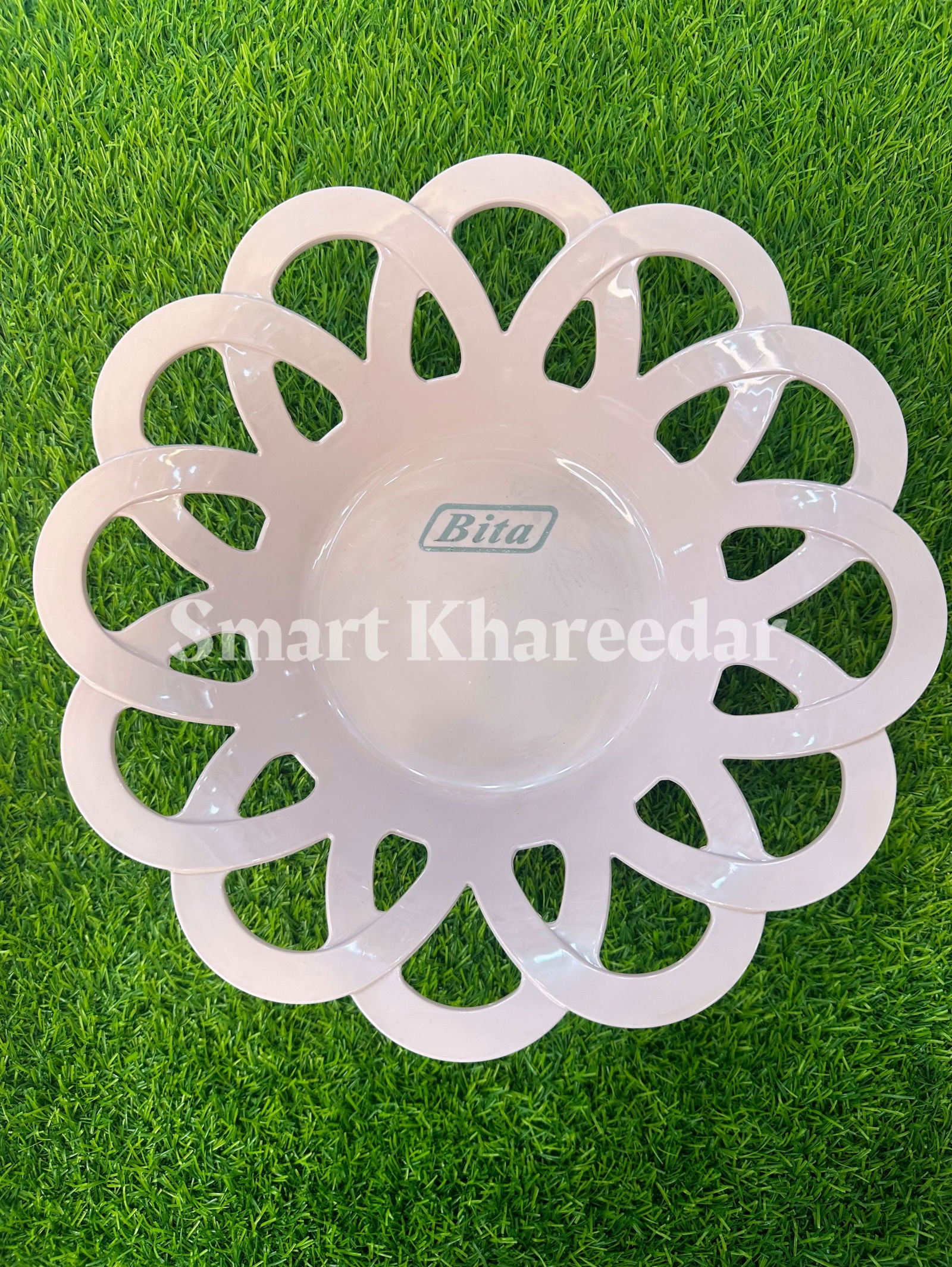 Bita Crystal Colored FRUIT PLATTER DISH - Smart Khareedar