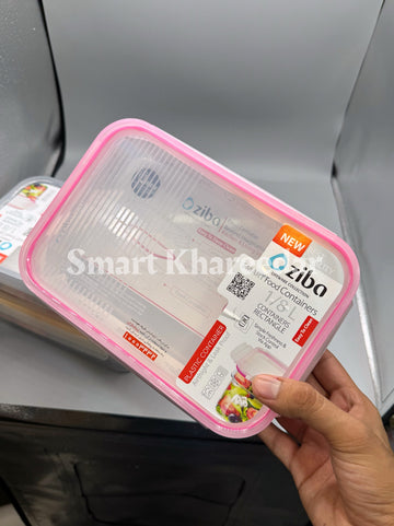 Ziba 1.8L Airtight 4-Lock Rectangle Container