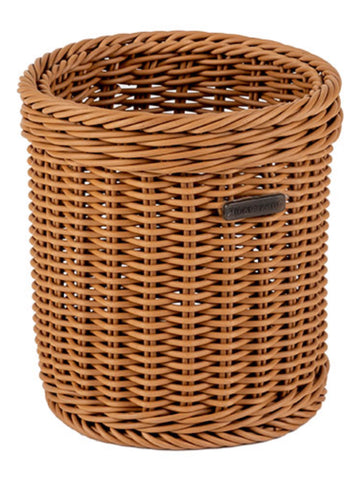 Ziba Cylinder Shape Hand Woven Cane Spoon Holder