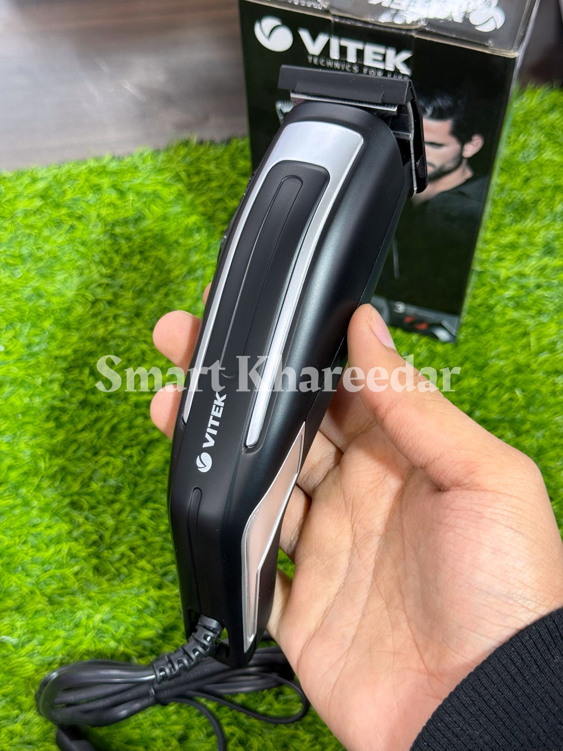 VITEK Men’s Electric Hair Clipper & Shaver – Trimming Machine with Accessories