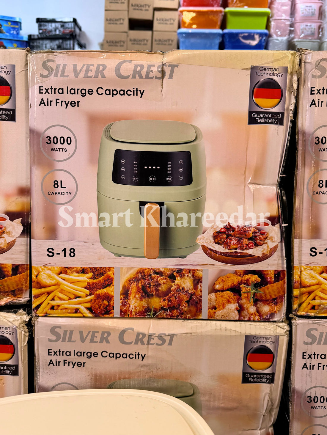 Silver Crest 8 litre AIR FRYER [German]