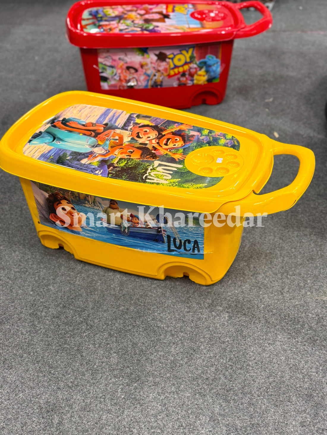 50kg Large Ziba Kids Toy Box | 71 cm × 36 cm × 30 cm