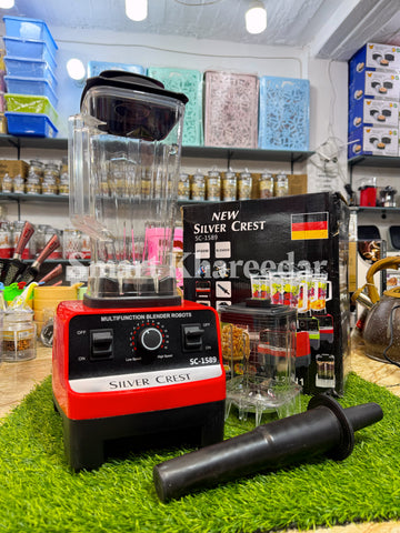 Silver Crest 2in1 Electric Blender Juicer Jug with Powder Grinder SC.1589