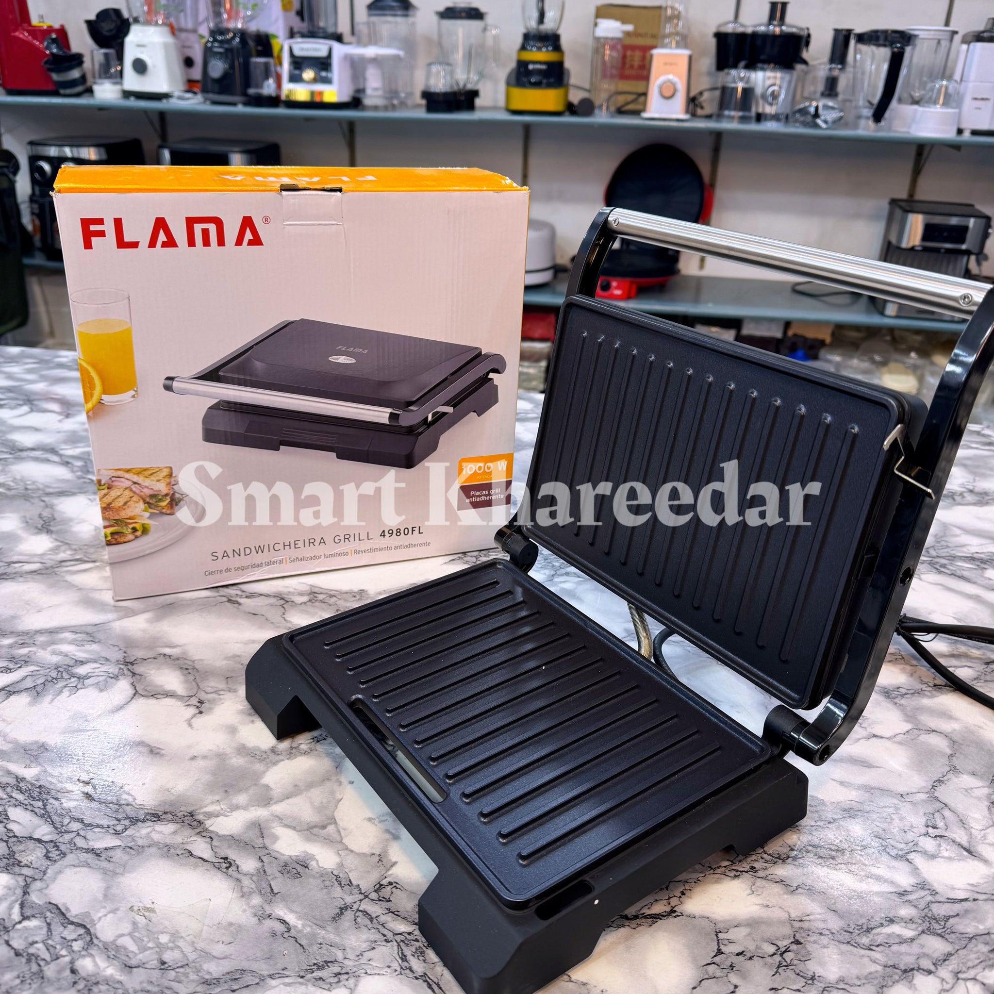 FALAMA 30cm Electric Grill Maker 4980FL