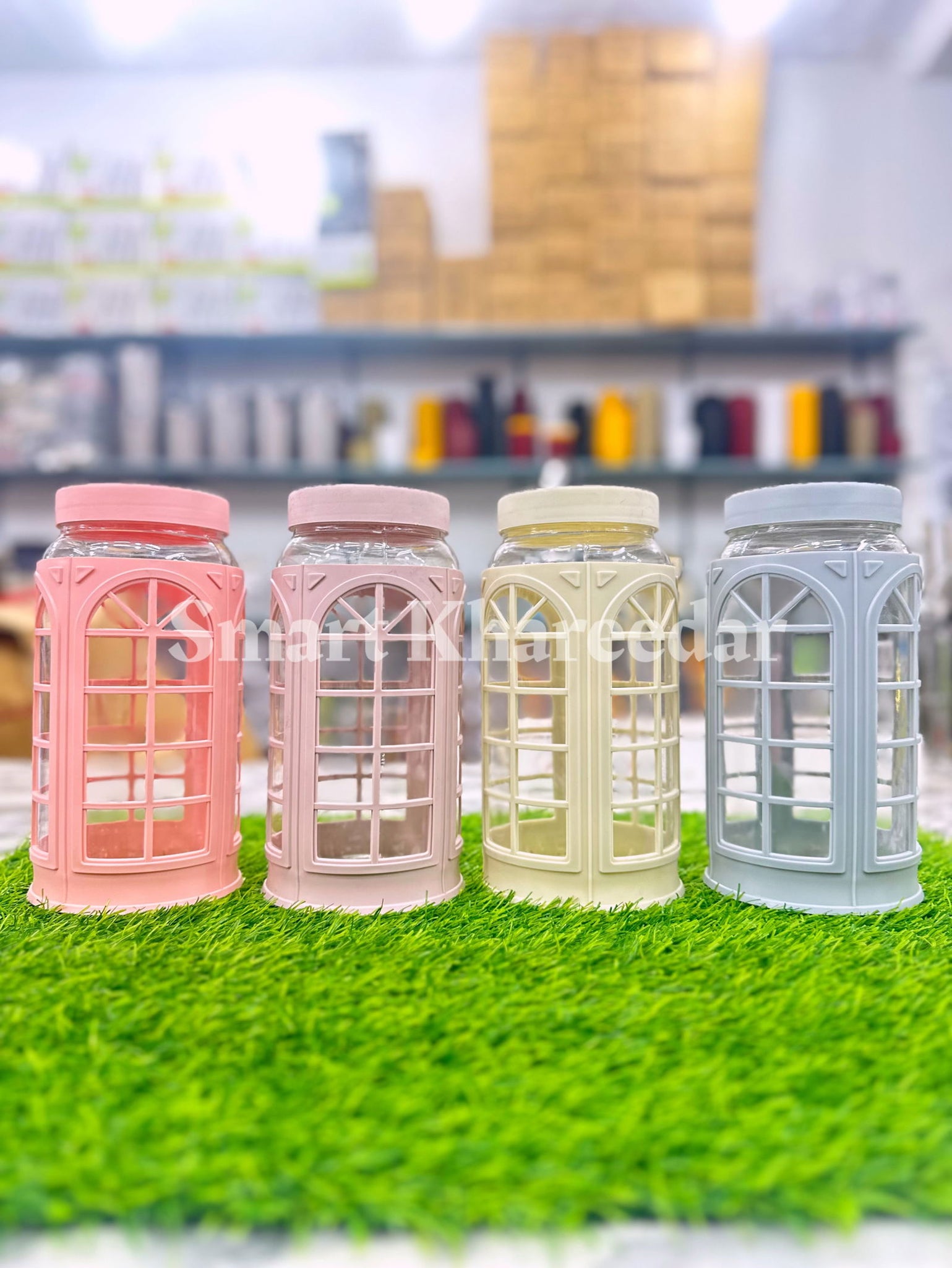 1.5kg Merce Plastic Window Jar - Smart Khareedar