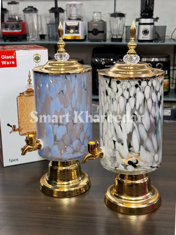 4L Luxury Glass Beverage Dispenser | Water Cooler
