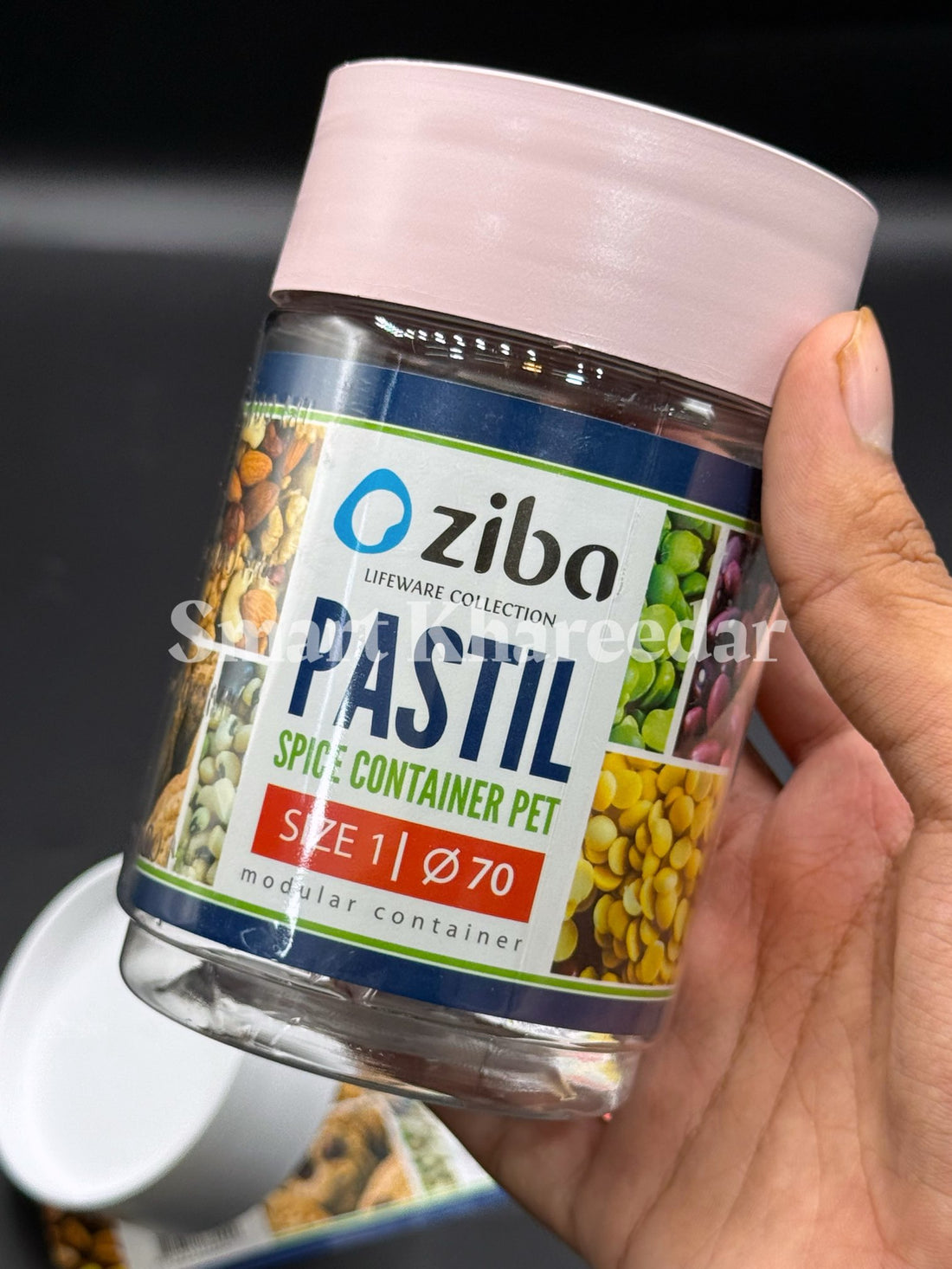 Ziba 400g Plastic Spice Jar - Pet Jar