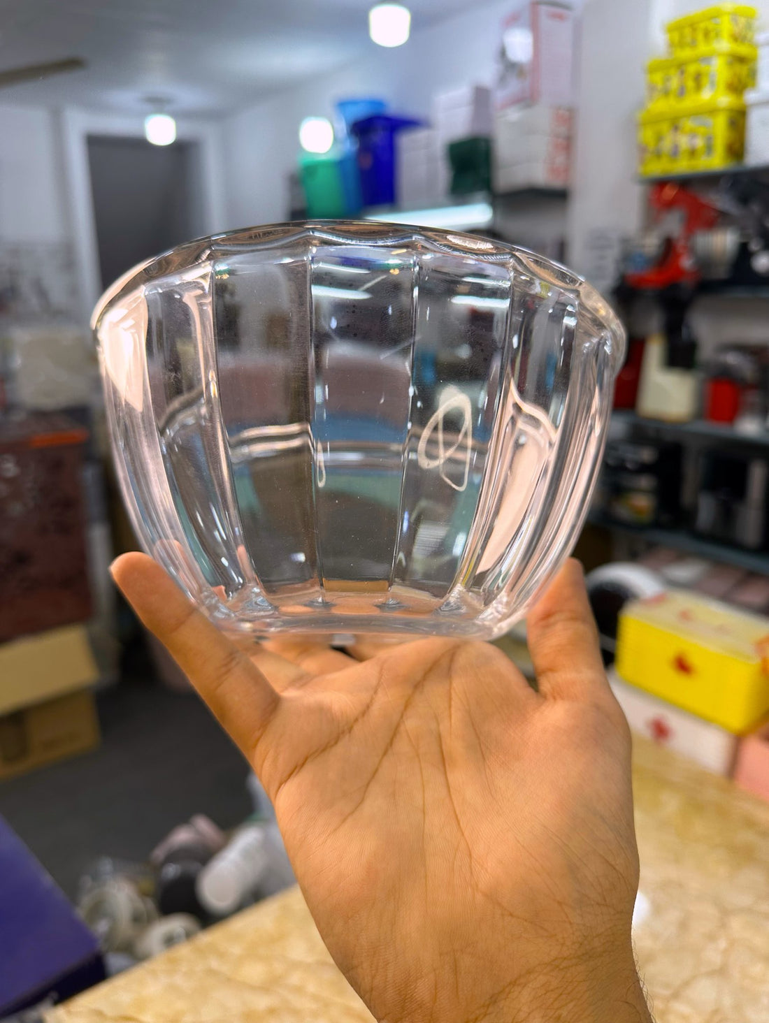 1.5L Ashkhan Glass Serving Bowl