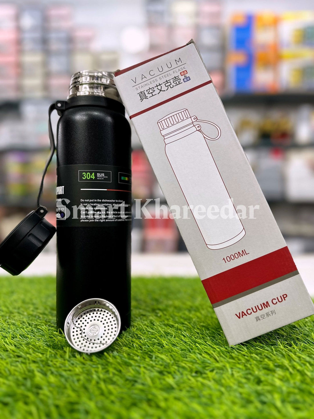 1L Hot & Cool Water Bottle [Matte Design] - Smart Khareedar