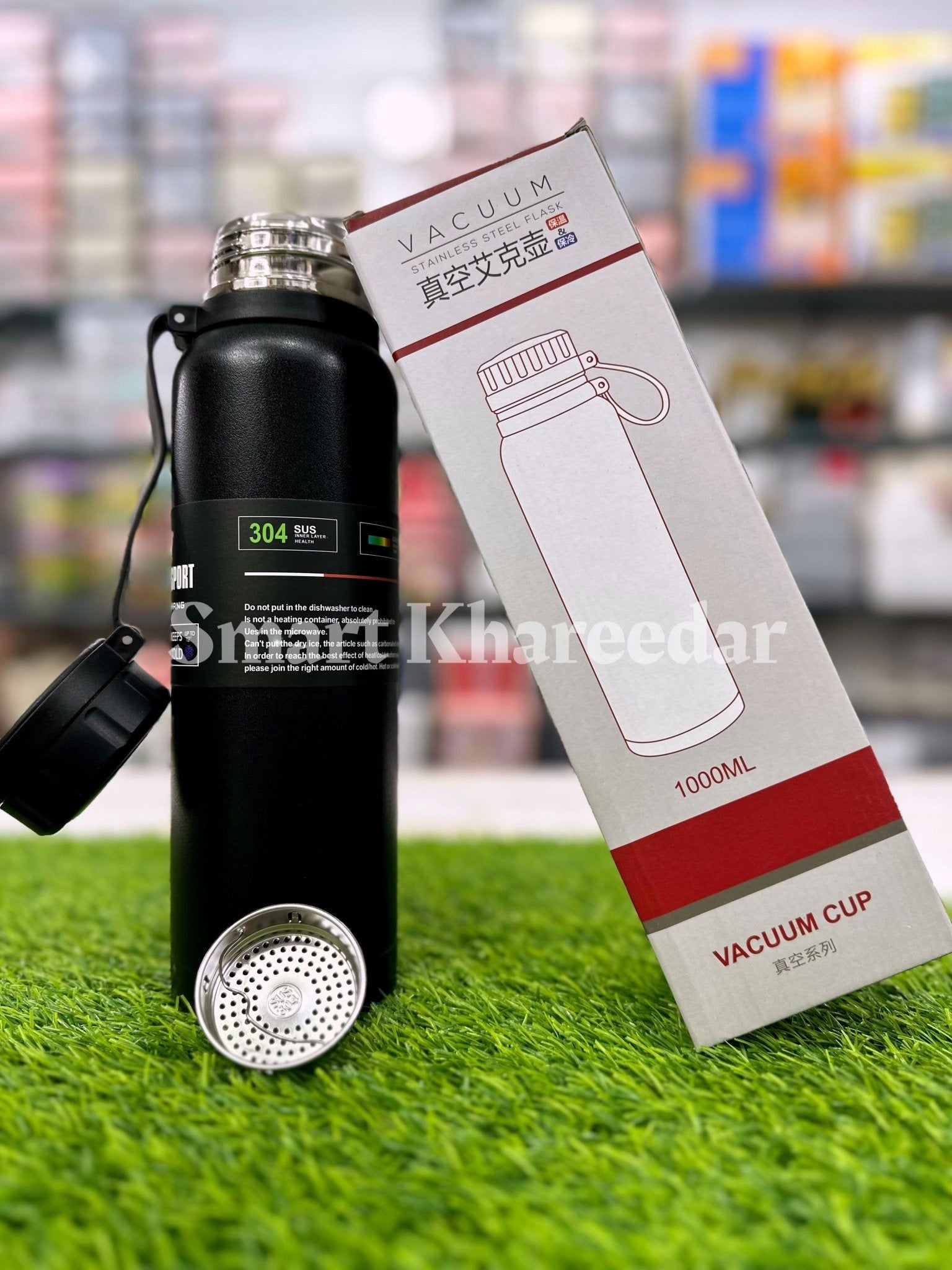1L Hot & Cool Water Bottle [Matte Design] - Smart Khareedar