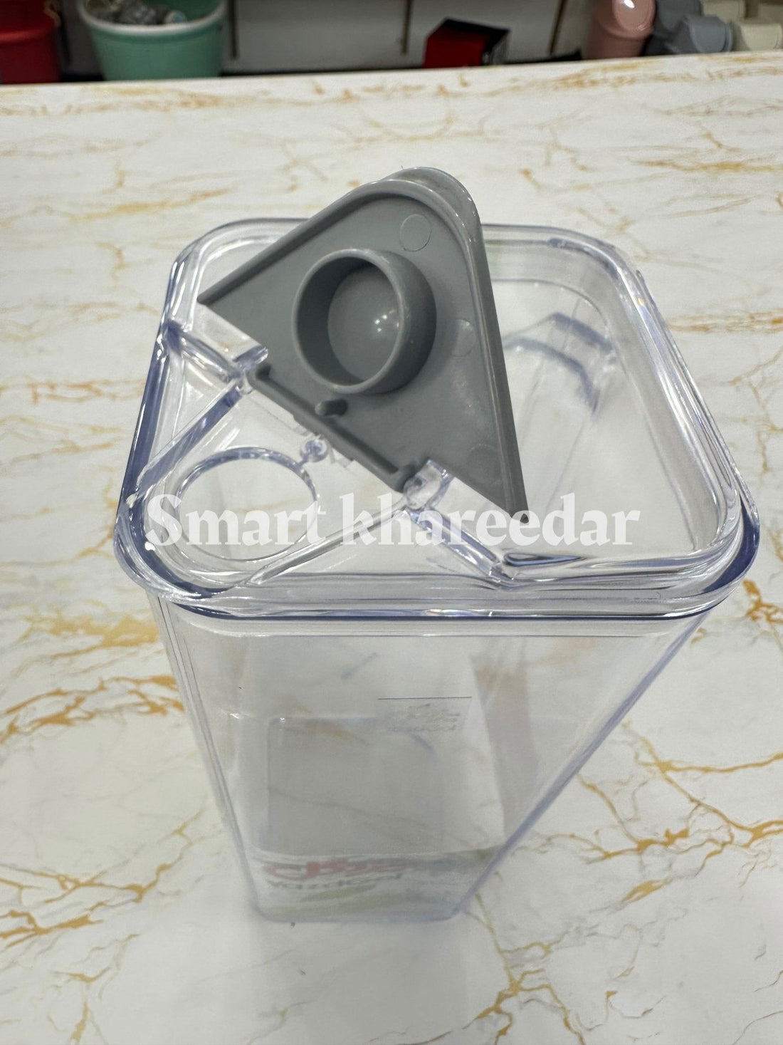 2.3L Acrylic Airtight Water jug [ Elegant design ] - Smart Khareedar