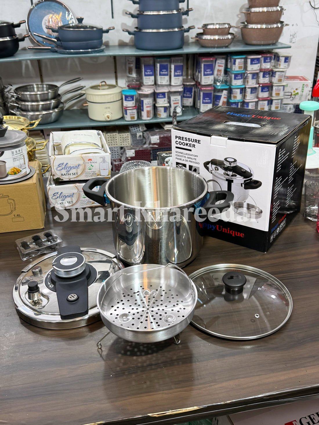 Unique 9L Automatic 3in1 Pressure Cooker | Steamer & Cooking Pot