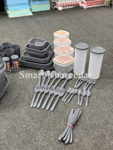 Ziba 72pc Picnic Set - All in One Family Box