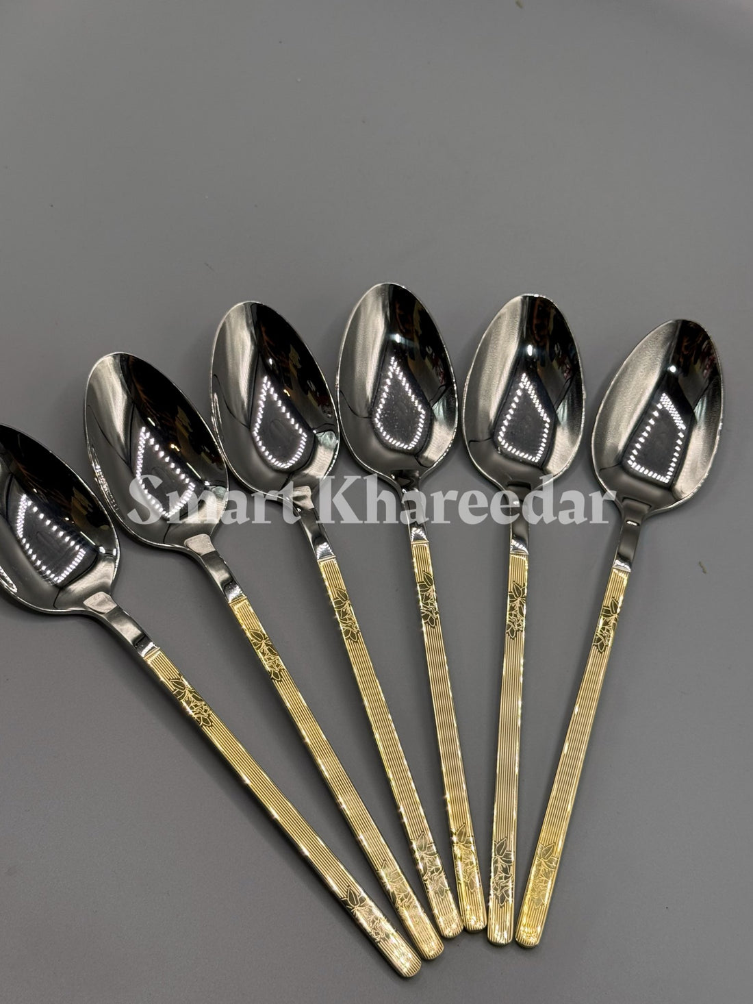 AYD 6pc Heavy Gauge Stainless Steel Table Spoon - Dinnerware Cutlery