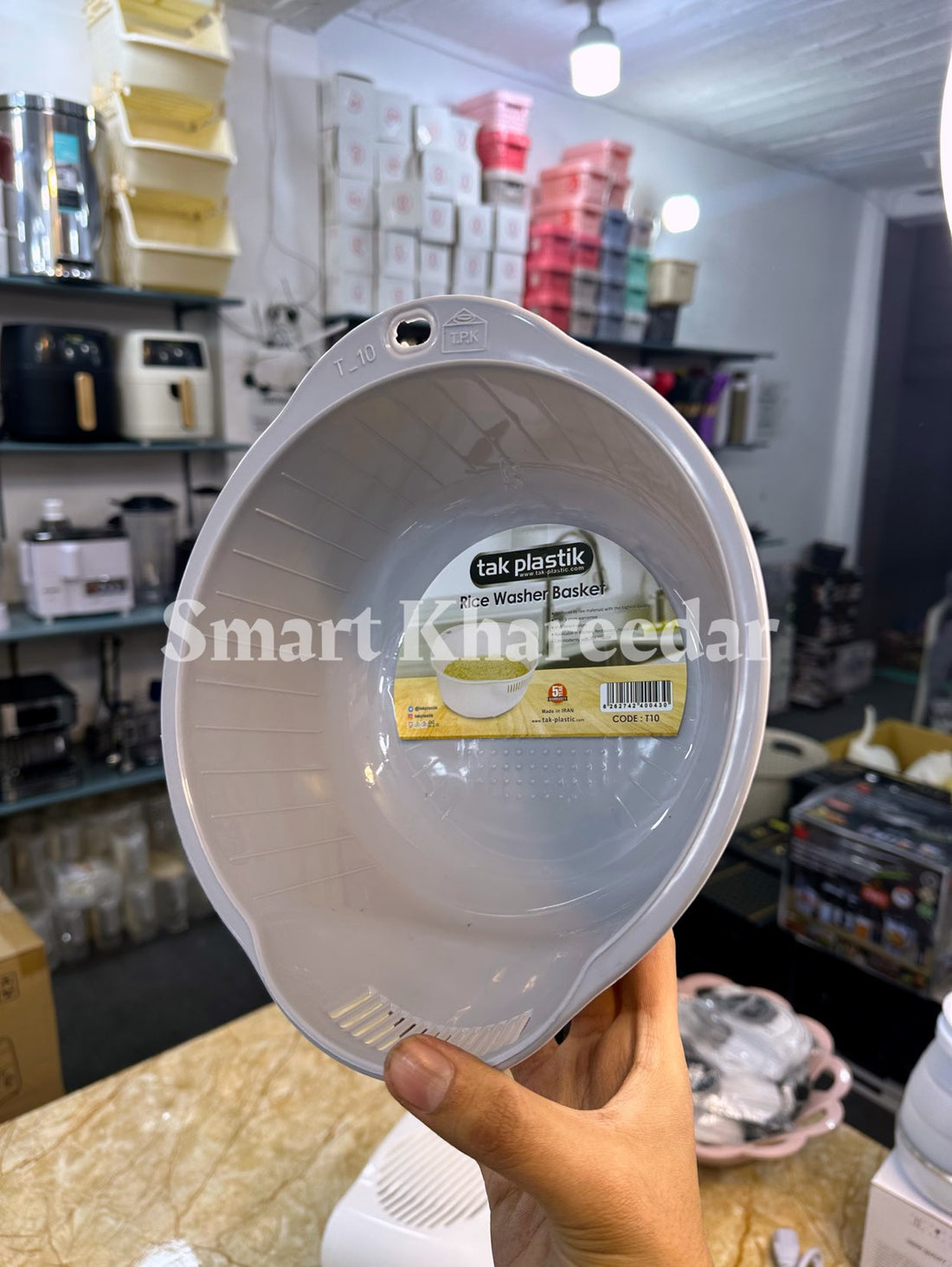 TakPlast Kitchen Bowl + Drainer