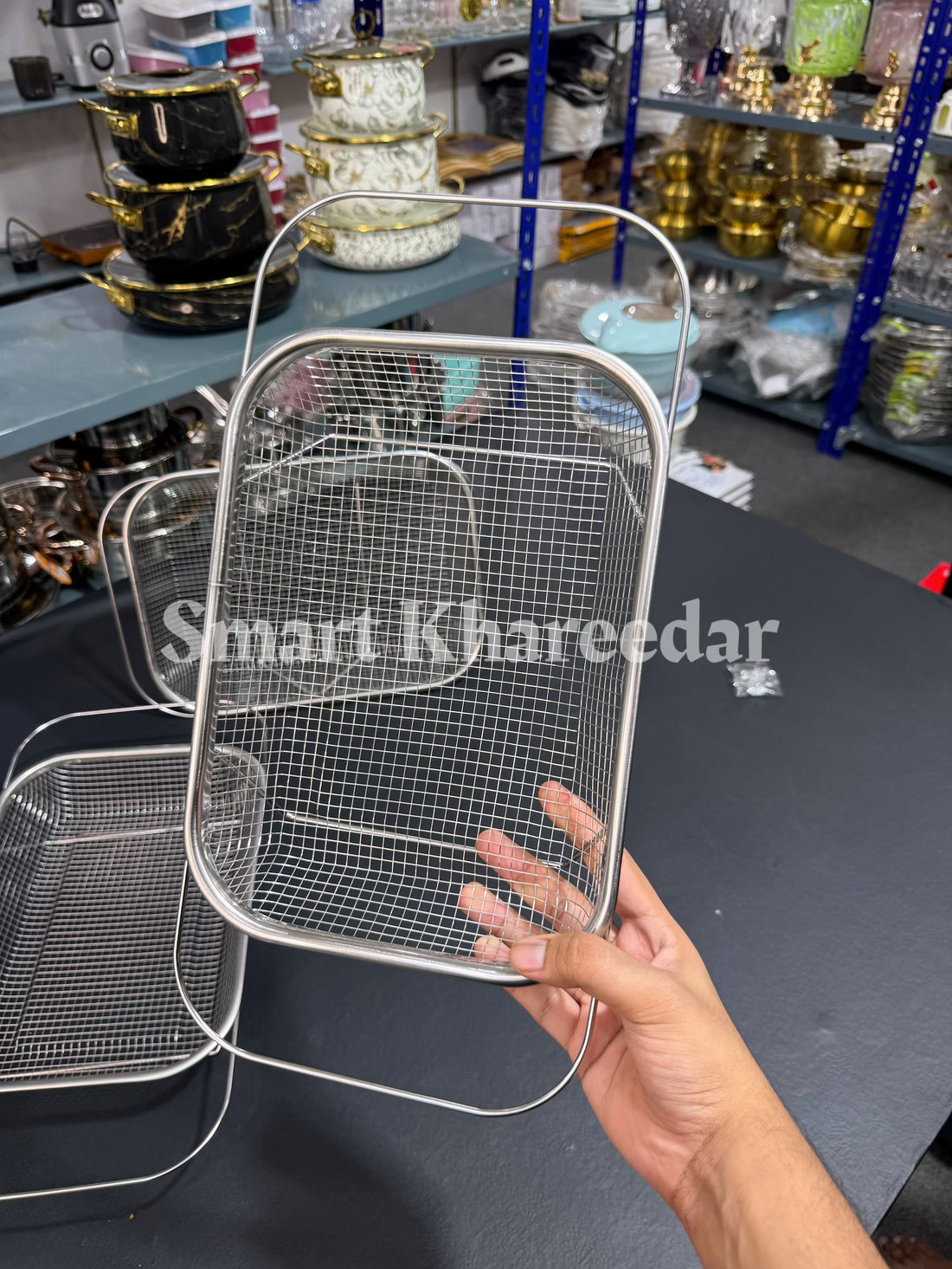 Over the Sink Colander Strainer Basket Expandable Stainless Steel Fine Mesh Kitchen Sink Essential for Cooking and Washing Tasks