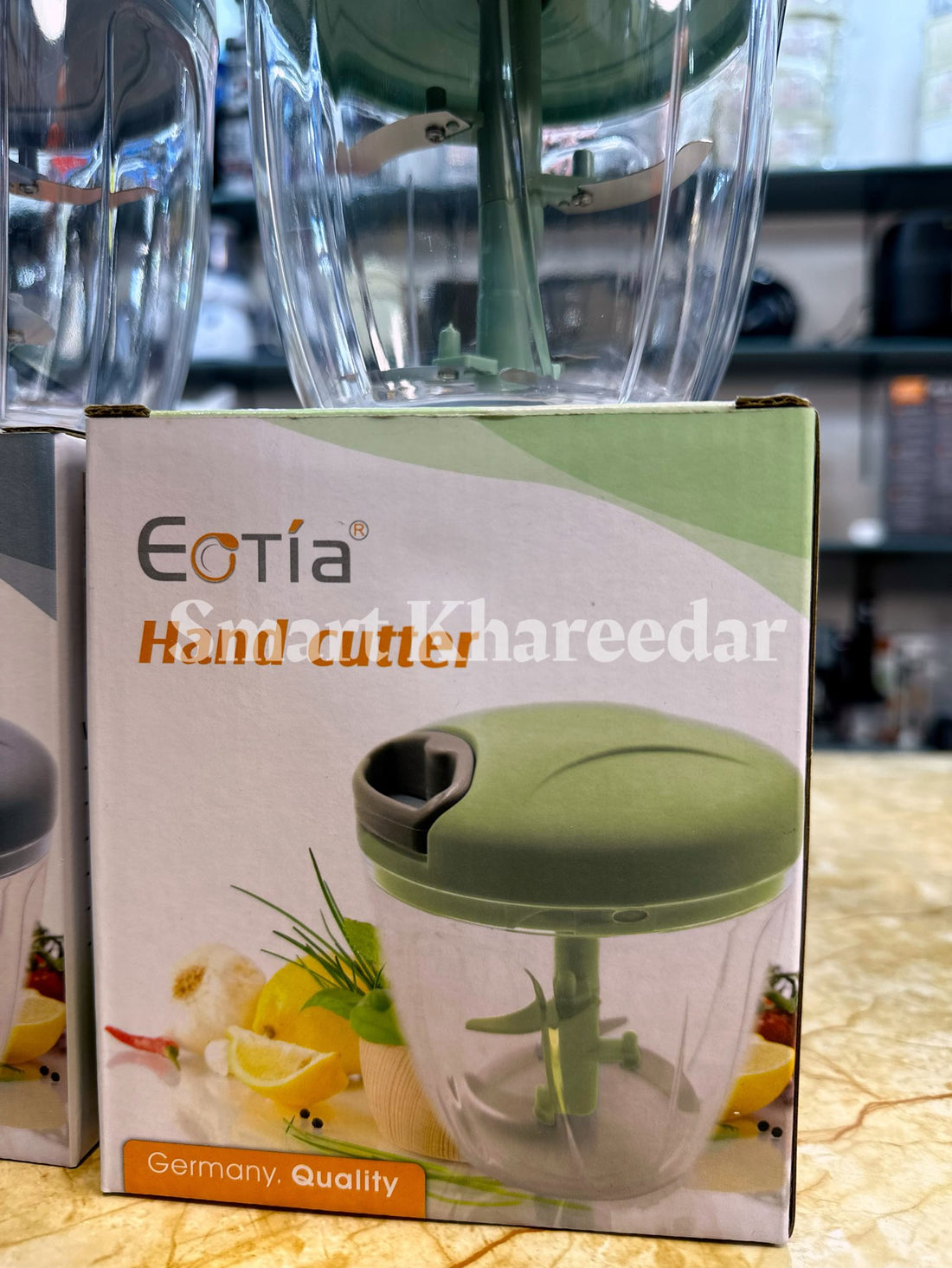 Eotia 900ml Speedy Chopper 5 Blades - Hand Cutter