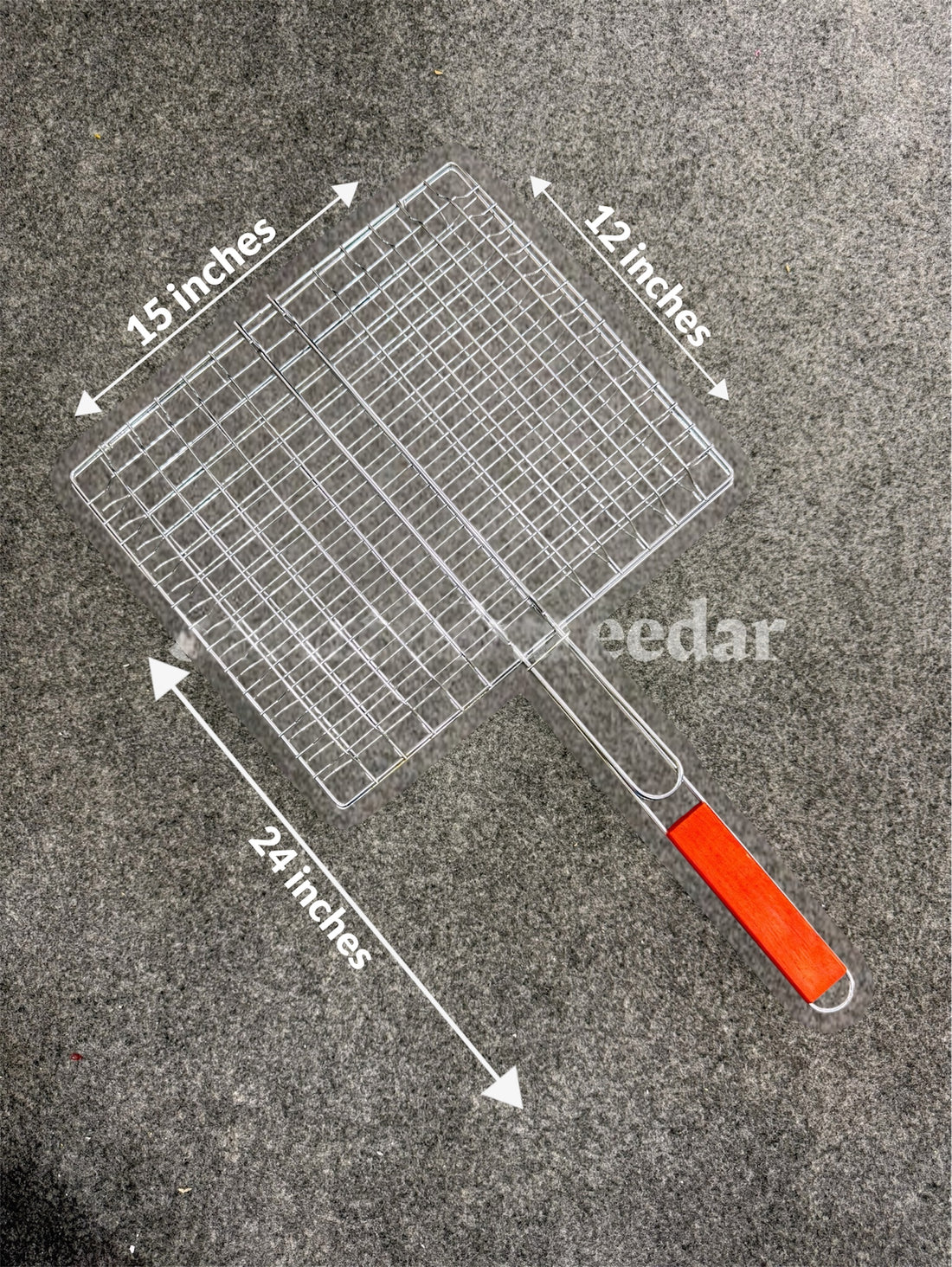 BBQ Grill Mesh - Stainless Steel Barbecue Grill Stand