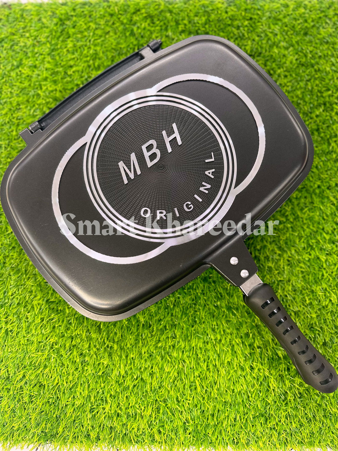 36cm Die casting Double Grill Pan - Smart Khareedar