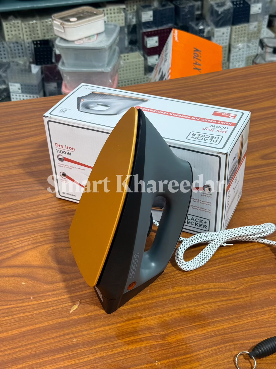 BLACK+DECKER 1100W Dry Iron
