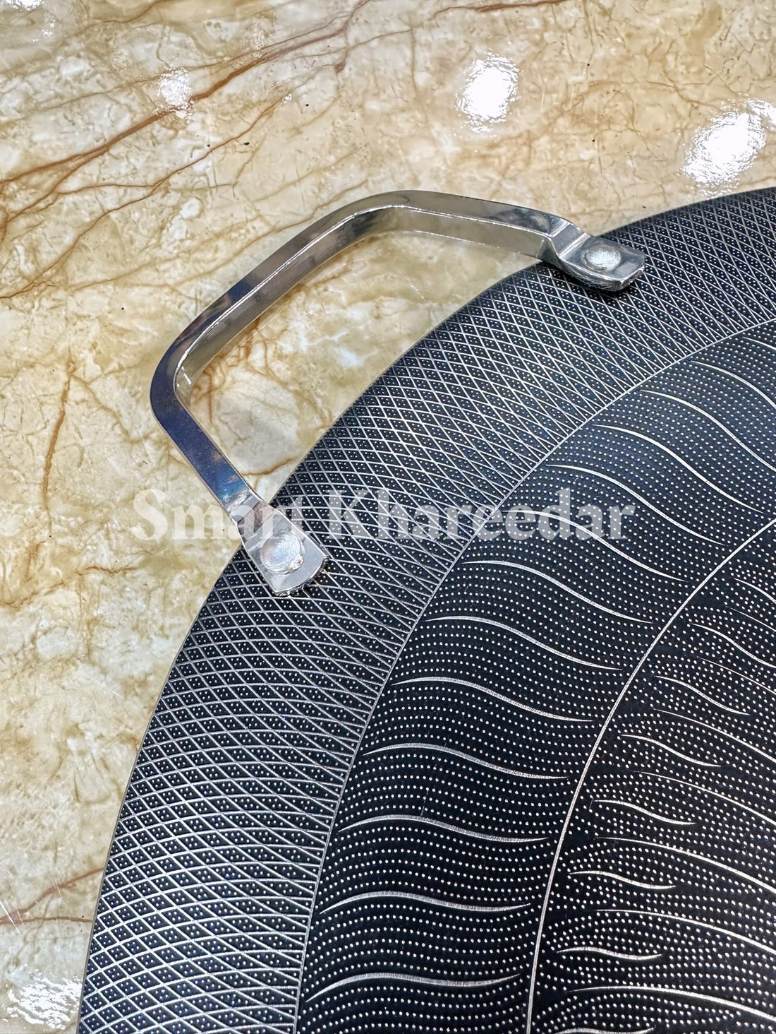 Flanek 38cm LaserCut Honeycomb Design TAWA | Hot plate