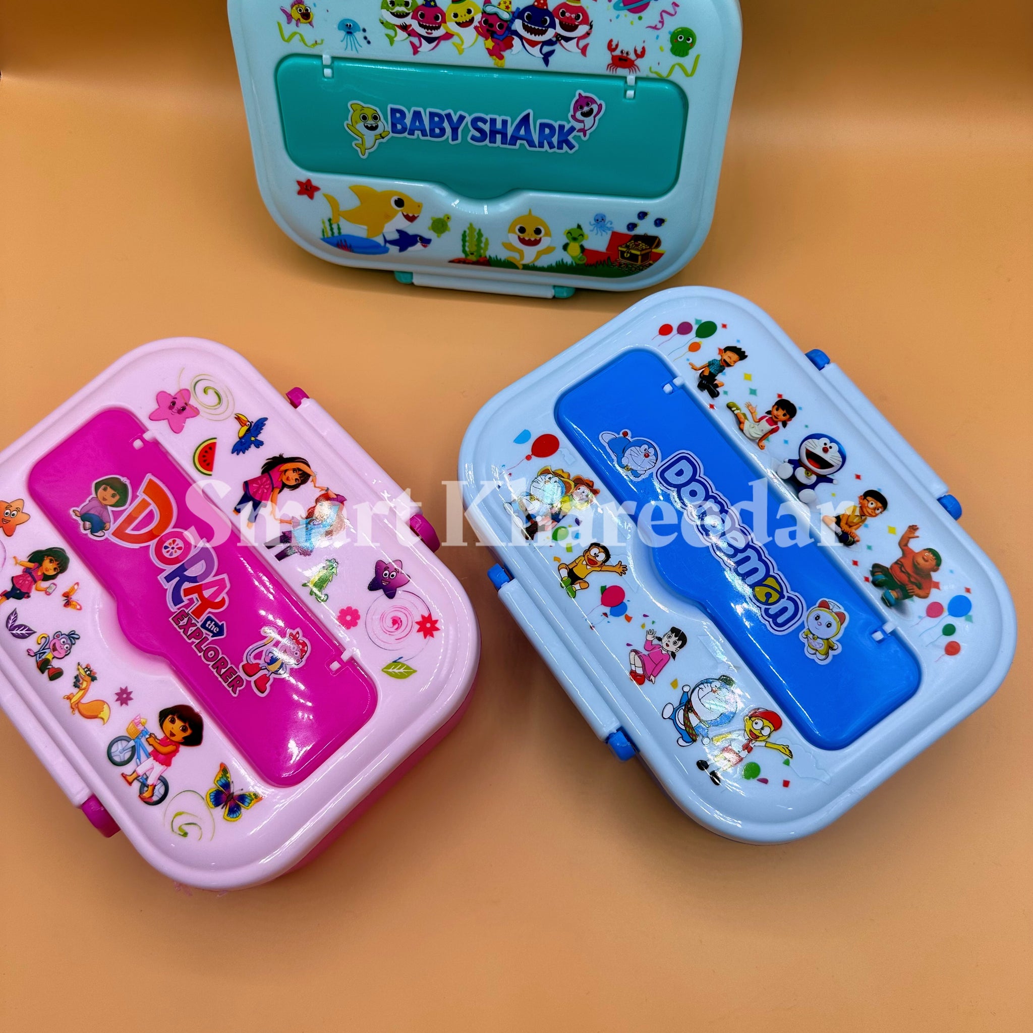 Character Kids Lunch Box with Cutlery