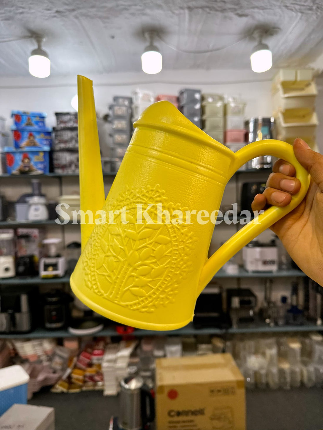 Elegant Embossed 3L Watering Can | Tree Design