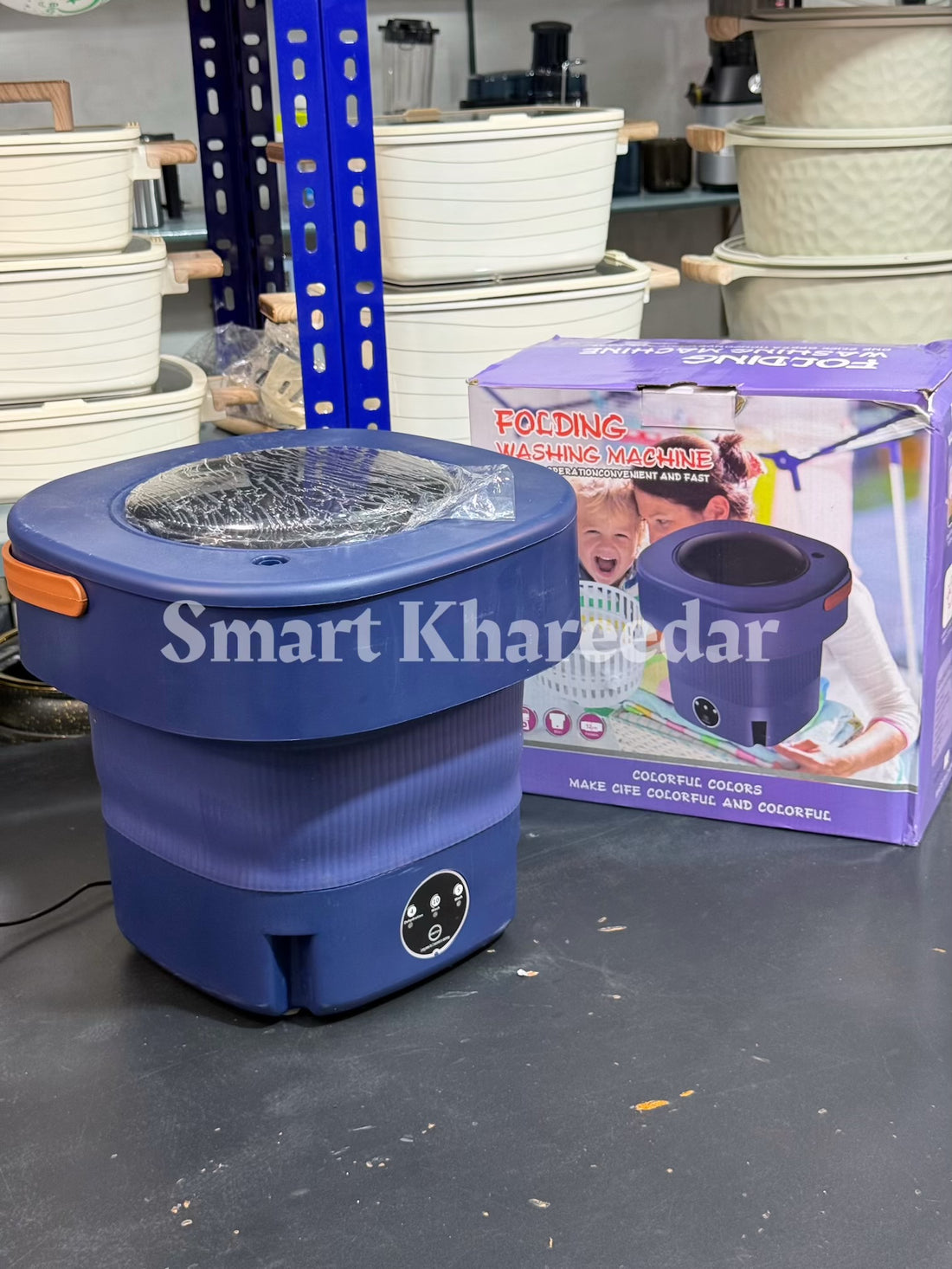 12L foldable Electric Washing Machine and Dryer Spinner | 40W