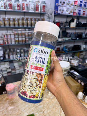 2kg Ziba Plastic Airtight Pet Jar - Size 3 | Spaghetti Jar