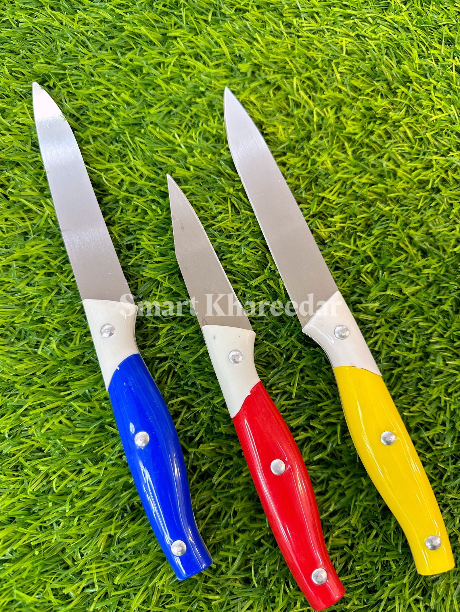 3 Pcs Sharp Kitchen Knife Set - Smart Khareedar