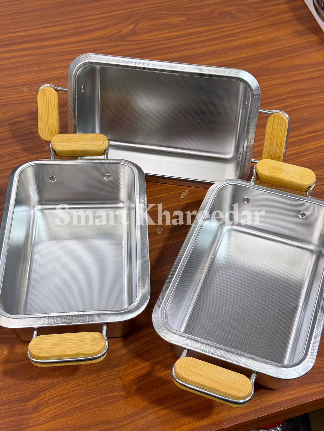 Stainless Steel Toaster Oven Baking Pan and Serving Tray | Bread molds