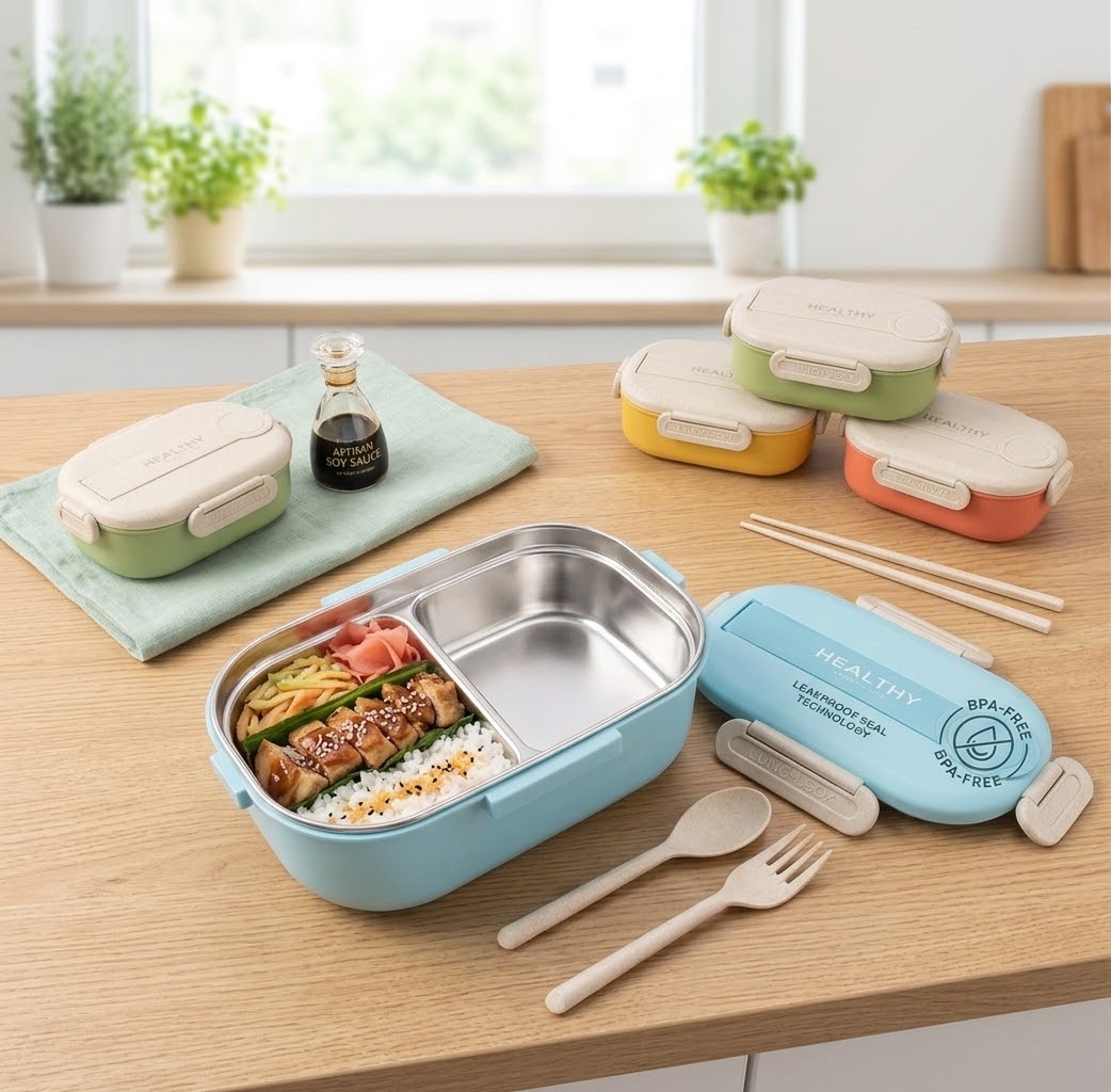 Healthy Life BPA free Stainless Steel Lunch Box