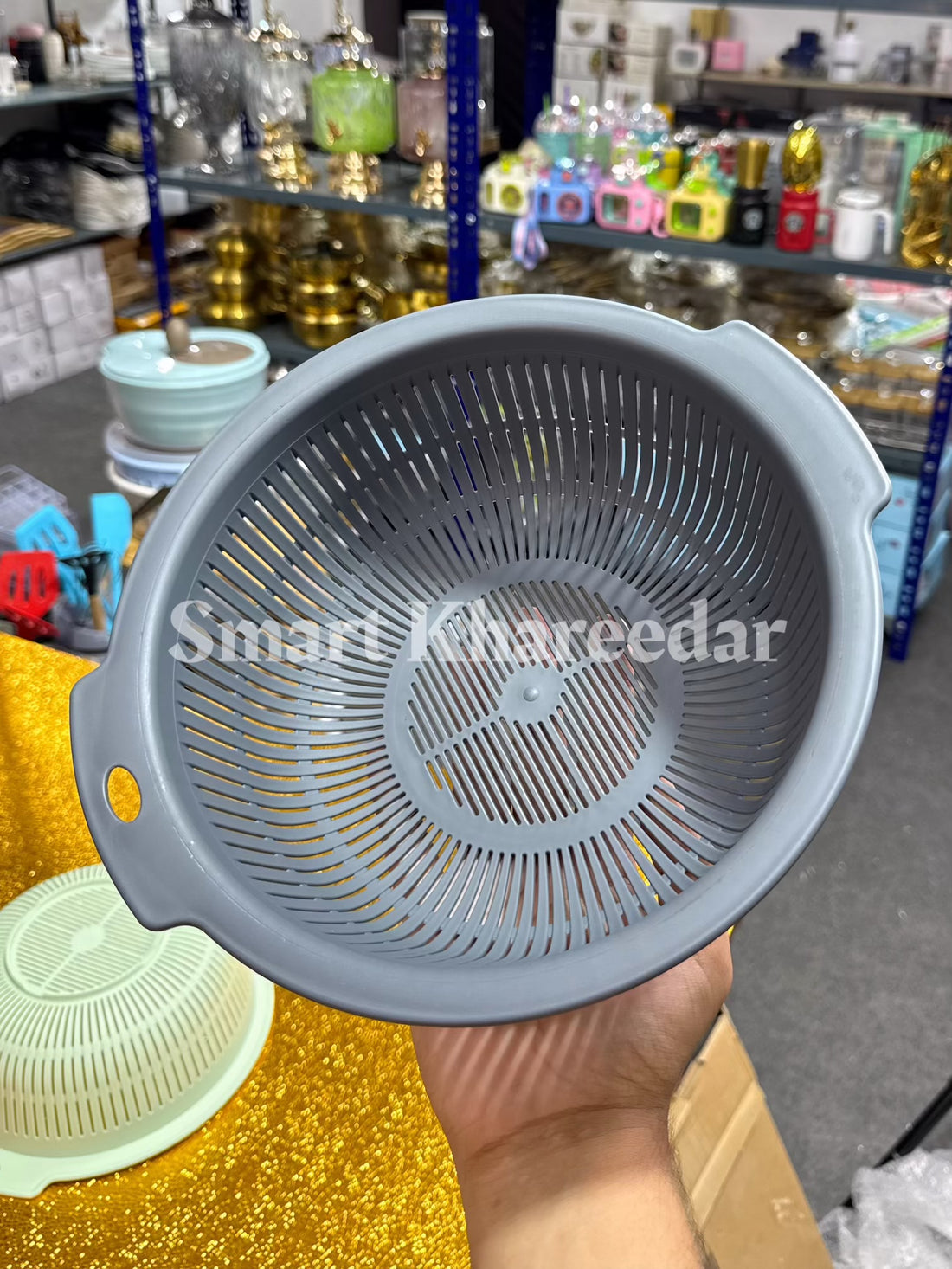 2kg Plastic Strainer Bowl | Chikku
