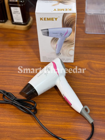 KEMEY Electric Foldable Hair Dryer | KM-2605