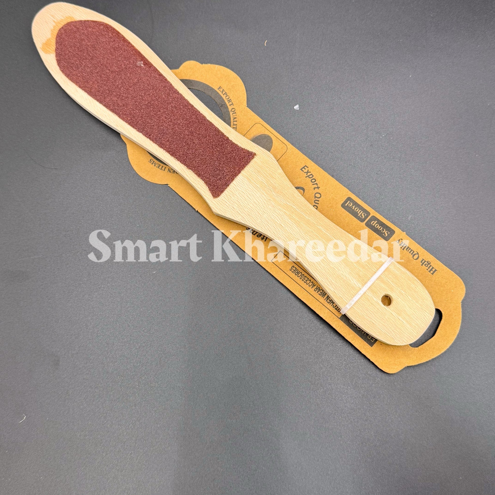 Wooden Foot Scrubber | Pedicure Callus Remover
