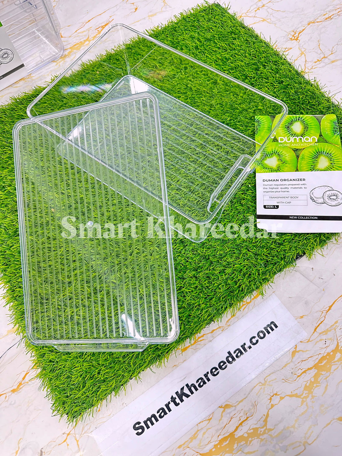 4L DUMAN Acrylic Fridge Organizer [Large] - Smart Khareedar