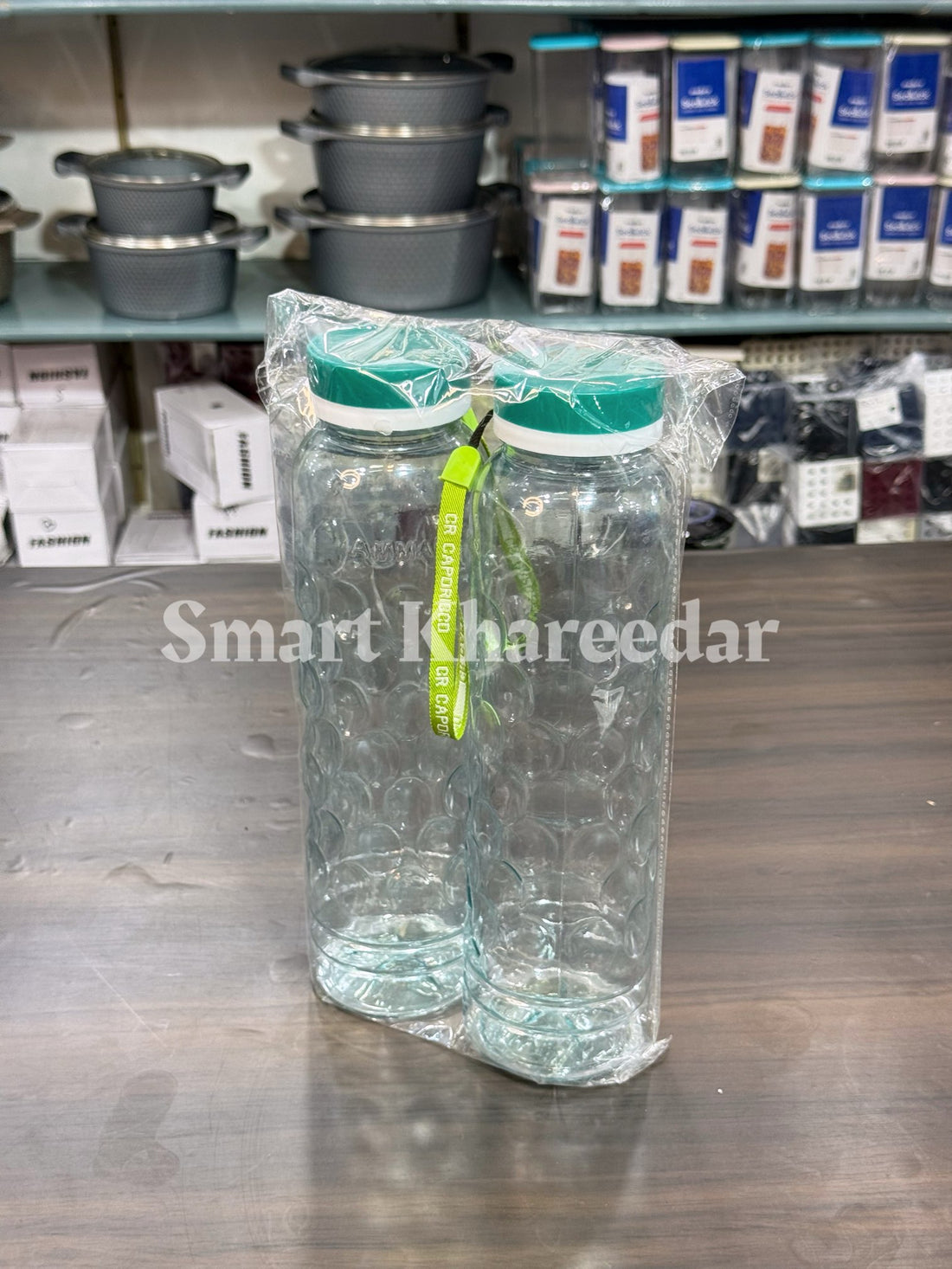 Pack of 2 Plastic Fridge Bottle - Unbreakable