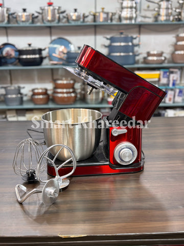 KitchenCook Robot Pattern 5.5L Stand Mixer - Dough Maker