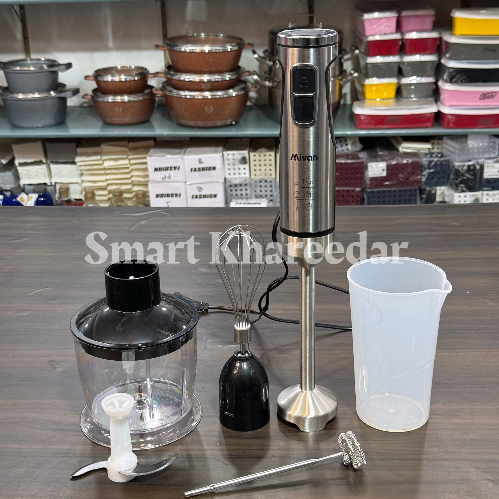 Mivan 5-in-1 Electric Blender Stick Set – Model MI-BL305