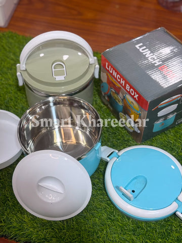 Single Layer Hot and Cool Office Tiffin | Stainless Steel Airtight Lunch Box