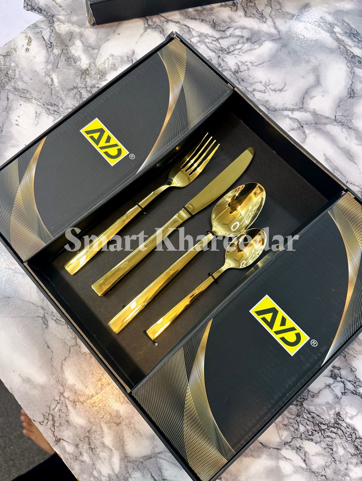 AYD premium cutlery set 6 persons [24pcs]