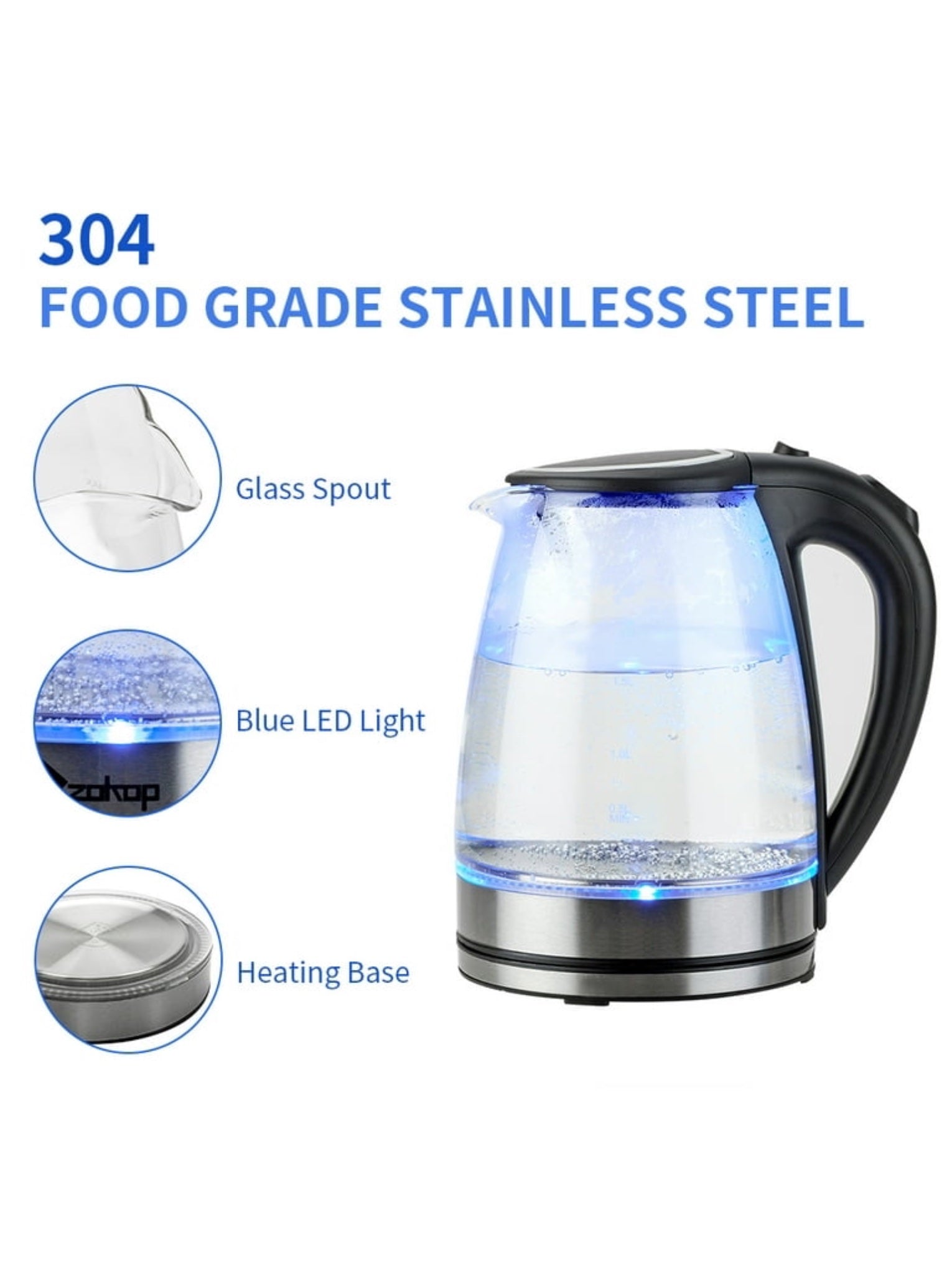 Panasonic 2L Glass Electric Kettle