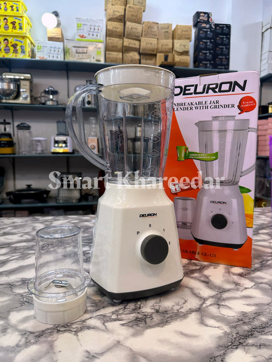 DEURON UNBREAKABLE JAR
BLENDER WITH GRINDER [GL121]